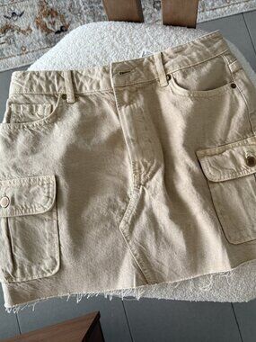 ZARA cargo mini skirt- NEVER WORN